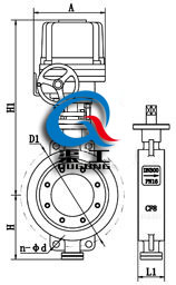 防爆型電動(dòng)調節蝶閥 (硬密封)