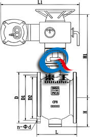 PQ947電動(dòng)偏心半球閥 （配DZW執行器）