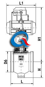 PQ677氣動(dòng)偏心調節閥 (對夾式)